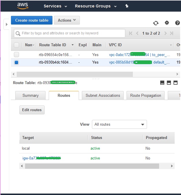 Creating in different vpc 4