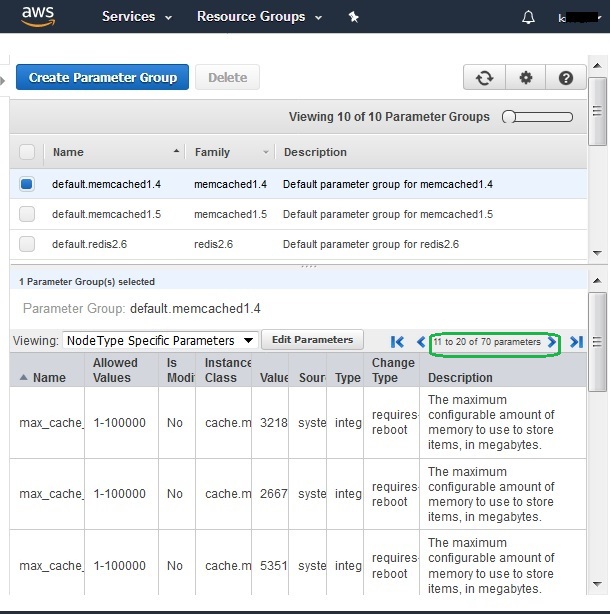 Listing Parameters 3