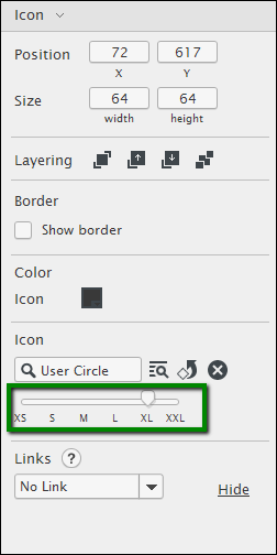 Icon Sizes