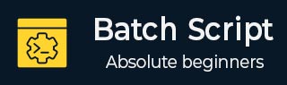 Batch Script Tutorial