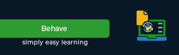 Behave Tutorial