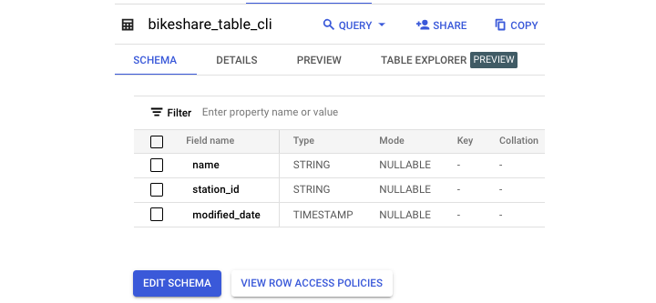 Bigquery Adding a Column