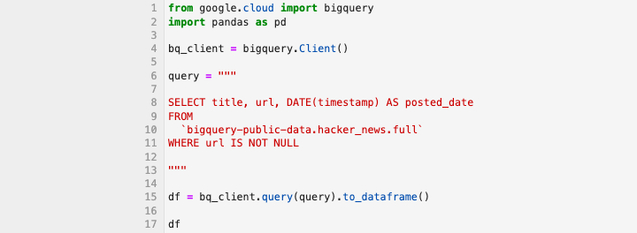 The query() Method/