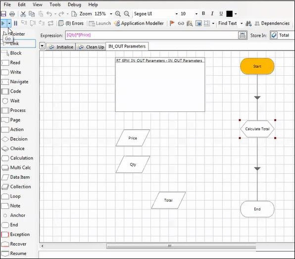 Connect Process Save