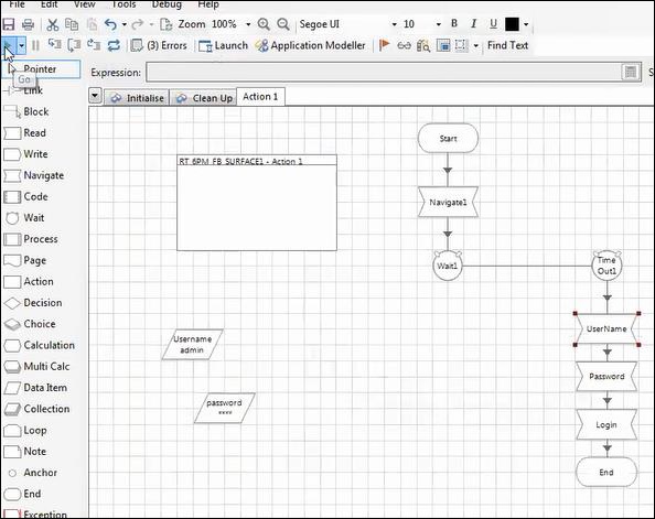 Surface Automation Run Process