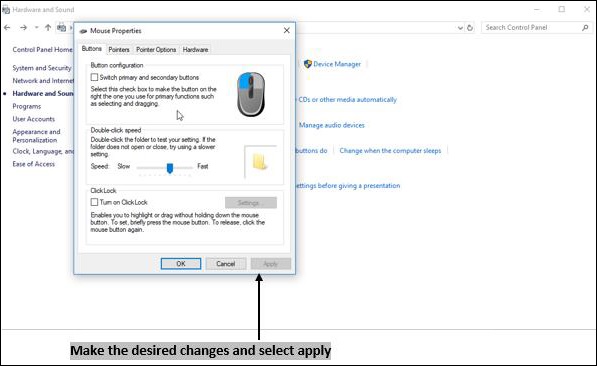 Mouse Setting