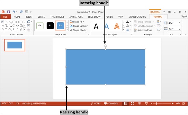 Rotating Resize Handles