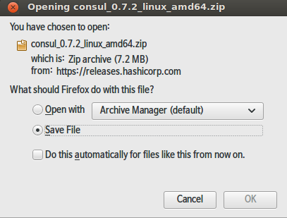 Installing Consul