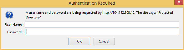 Authentication