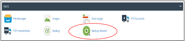 cPanel Backup