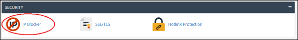 cPanel IP Blocker