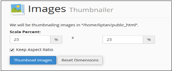 Images Thumbnailer