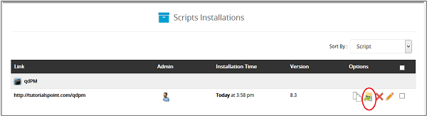 Script Installation