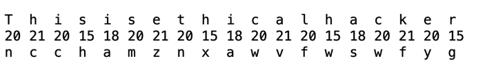 Vigenere Cipher text