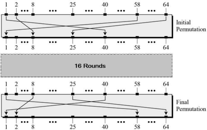 Initial and Final Permutation