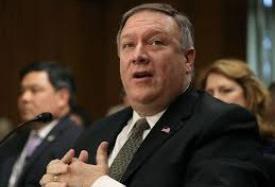 Mike Pompeo sworn