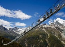 Pedestrian Suspension Bridge