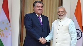 India and Tajikistan