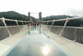 Glass Floor Suspension Bridge