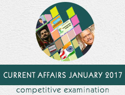 Current Affairs January 2017