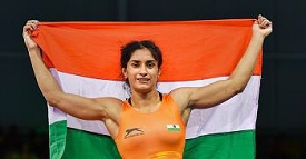 Athlete Vinesh Phogat