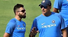 Ravi Shastri and Kohli