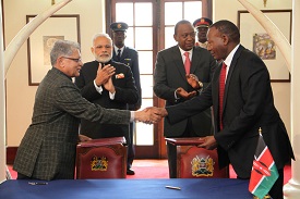 India and Kenya