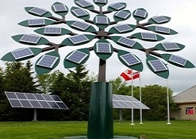 Solar Power Tree