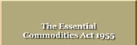 The Essential Commodities Act