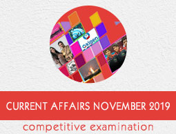 Current Affairs November 2019