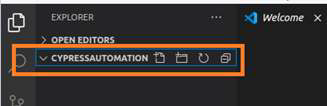 Cypress Automation Folder