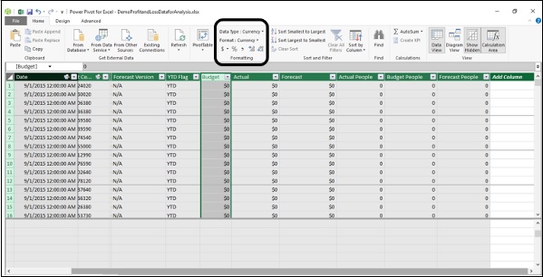 Appropriate Data Types