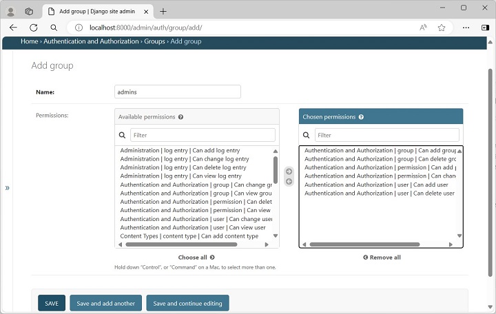 Django Admin Create User 4