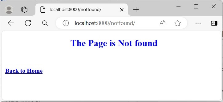 Django Page Not Found 4