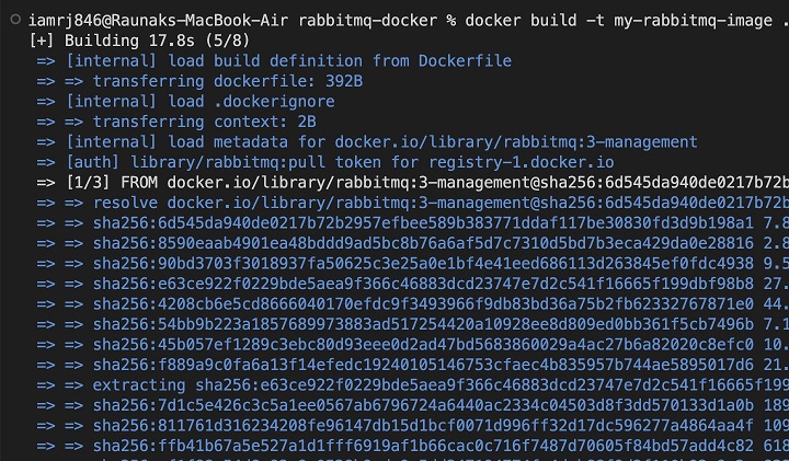 Building RabbitMQ Docker Image