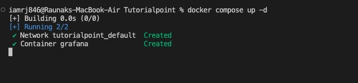 docker compose up