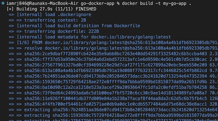 Docker Setting Go 4