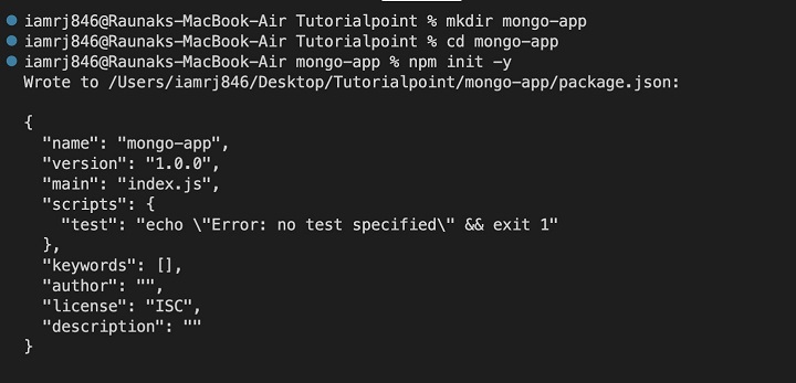 Docker Setting MongoDB 3