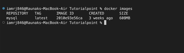 Docker Setting MySQL 2