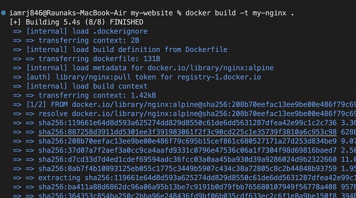 Docker Setting NGINX 8