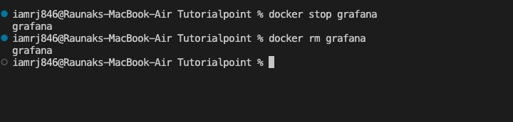 docker stop grafana