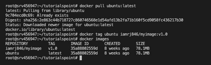 docker tag Command