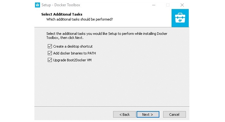 Docker Toolbox 10