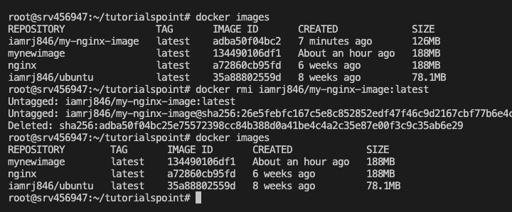 Removing Docker Images