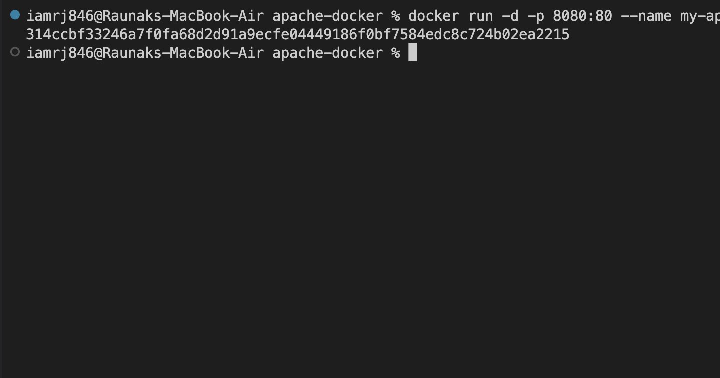 Run the Docker Container