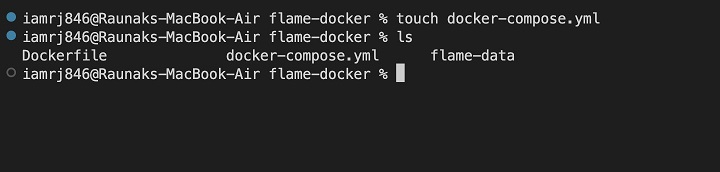 Using Docker Compose to Set Up Flame