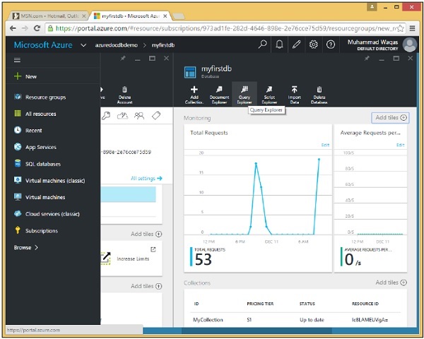 Query Explorer Blade