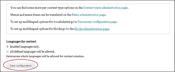 Drupal Internationalization