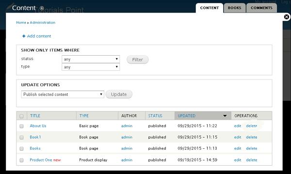 Drupal Modify Content