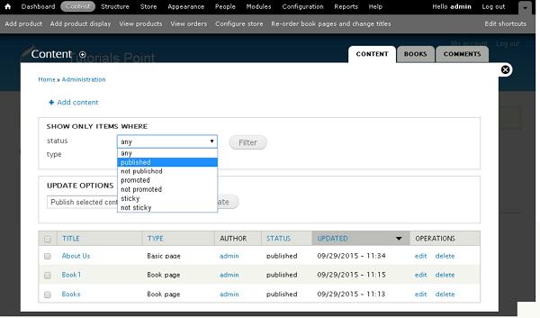 Drupal Modify Content